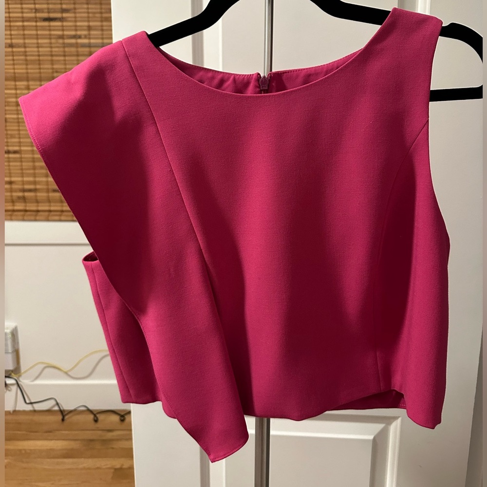 Black Halo 2-piece Pink Mini Skirt Set